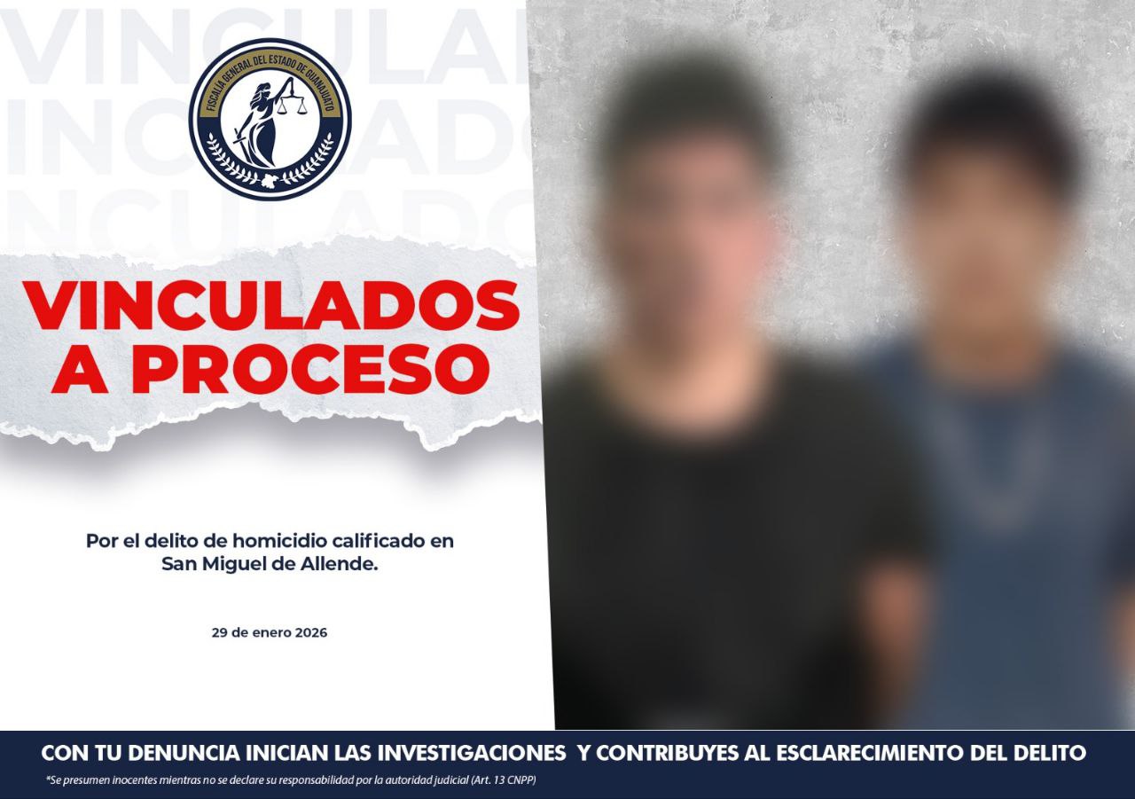 FGE logra vinculación a proceso de dos sujetos por doble homicidio en ...